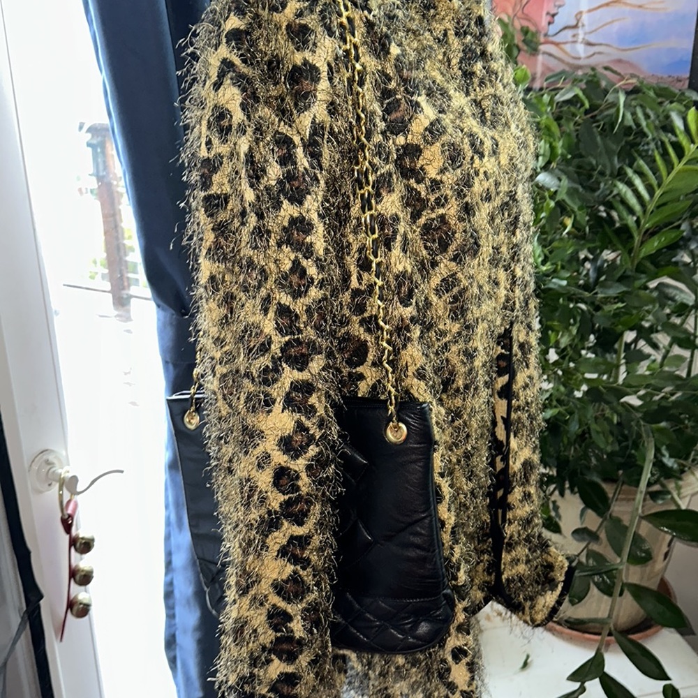 Leopard Print Lightweight Jacket Euc - image 4